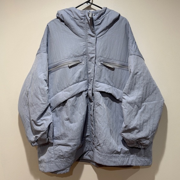 NWOT Free People Billie Boxy Lightweight Insulated Jacket M L Transitional Casua - Picture 2 of 13